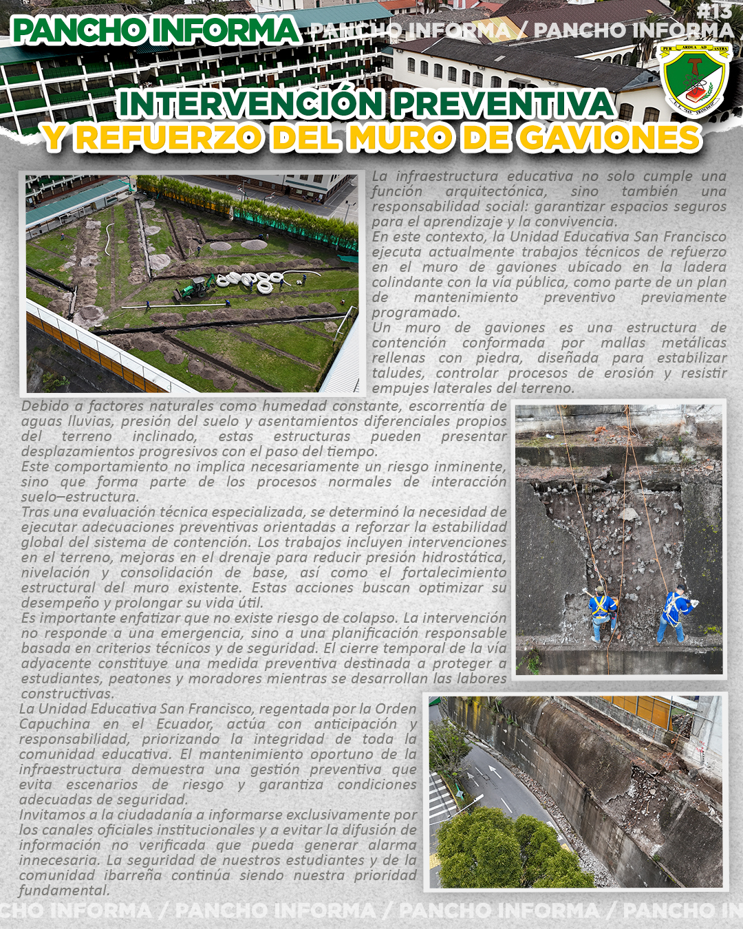 Intervención muro 2025-2026